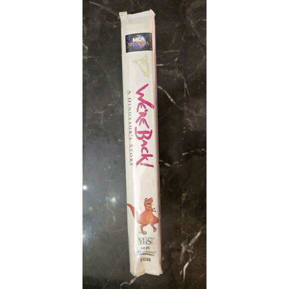 Were Back!  A Dinosaurs Story VHS 1993 Clamshell Case Nostalgic 90s Family Movie - Picture 6 of 15